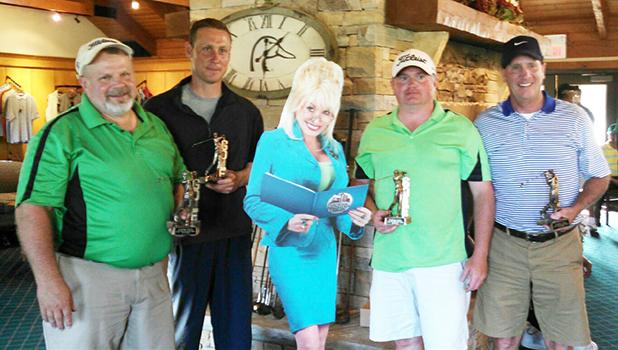 Imagination Library Golf Tournament supports Hardeman County children First place winners were Daniel’s Logging Team; Kevin Daniel, Mike McCord, Josh Carter and Ted Kessler
