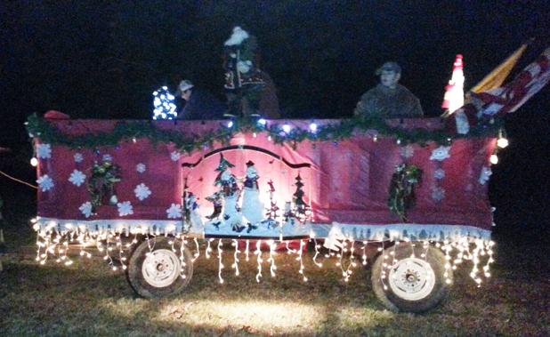 Grand Junction Christmas Parade Several local dignitaries rode on Grand Junction’s float in the city’s annual Christmas parade.
