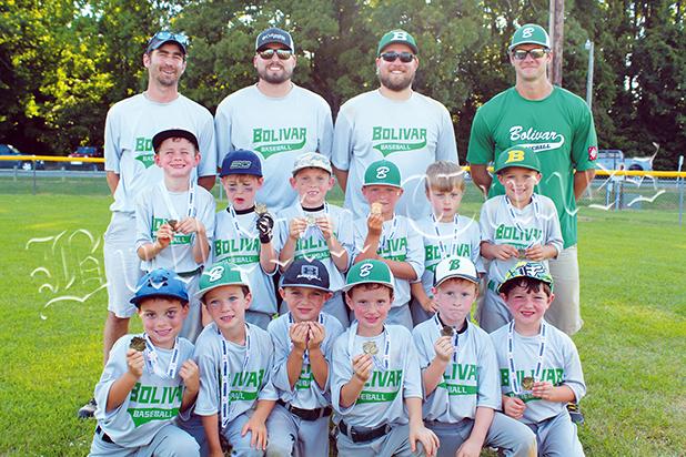 Bolivar Brings Home Championship Trophies Bolivar 6U team