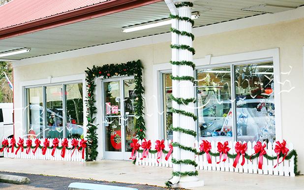 A Haven of Flowers was judged the winner of the Bolivar Main Street Christmas storefront decorating contest held the week of November 26-30. 