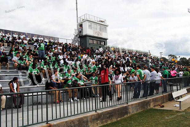Students from Bolivar Central High School attended a pep rally at the football stadium before their homecoming win over Memphis Hamilton. 64-28 on Friday night October 28 