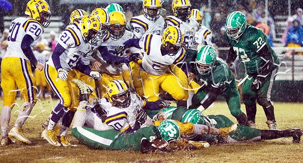 Water, Water, Everywhere for the Tigers Photo by Nicka Smith.