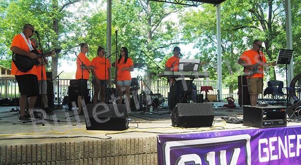 The New Beginnings House of Praise Church praise band from Bolivar was one of the featured performers at Generation 1000, a festival held every summer in the Selmer City Park. The event, hosted by Life Wind Church in Selmer, is free and features entertainment, food, and fellowship. It is a way for area churches to give something back to the community. This is the second year New Beginnings has participated in Generation 1000, but only the first year the praise band has performed.