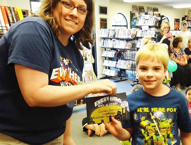 Middleton Library summer reading program comes to an end Carson Robinson, Top Reader