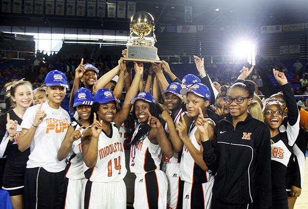 Destined for perfection The Middleton Lady Tigers put out Clarkrange’s fire of seeking a ninth title, after capturing a 62-50 victory, to bring home the TSSAA Class A State Championship.