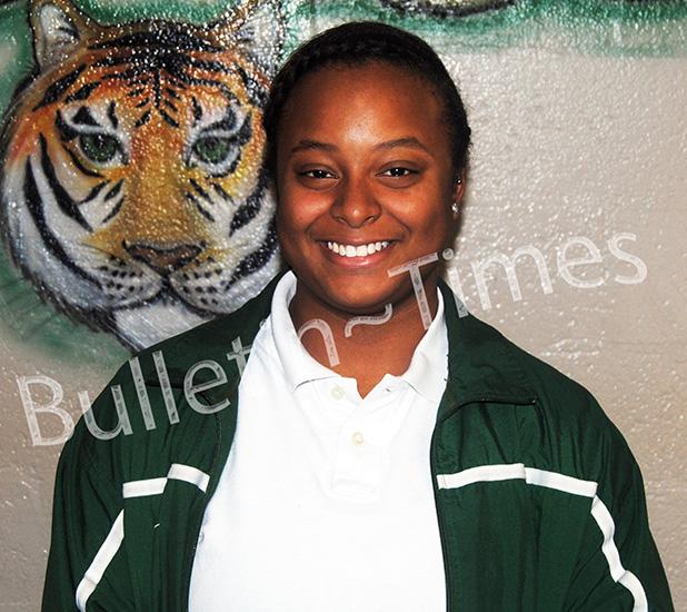 Student and staff member of the week Chasity Lewis