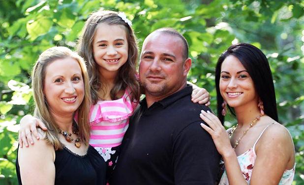 Home and Away: An Officer and a Gentleman King is the proud father of two girls and enjoys time with them and his wife, Shelley.