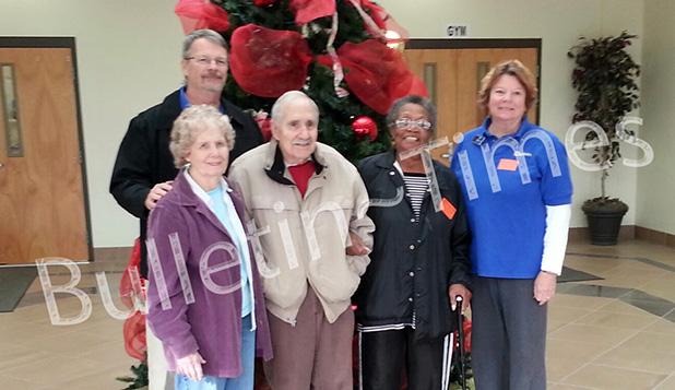 Civitan Club gives dictionary to every third grader in the county Gary Barrowclough stands behind (l-r) Shirley Hornsby, Roy Hornsby, Emma Haddix, and Maggie Barrowclough.