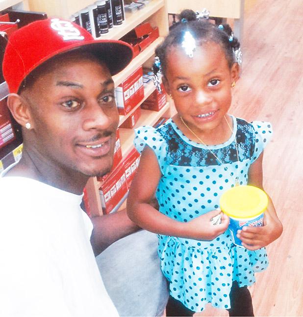 Minter’s Killer to Serve Sixteen Years Clarence Minter pictured with daughter Caitlyn.