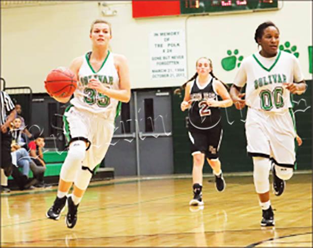 County Teams Play for the Holidays Bolivar’s Chloe Seever by Hannah Pattat.