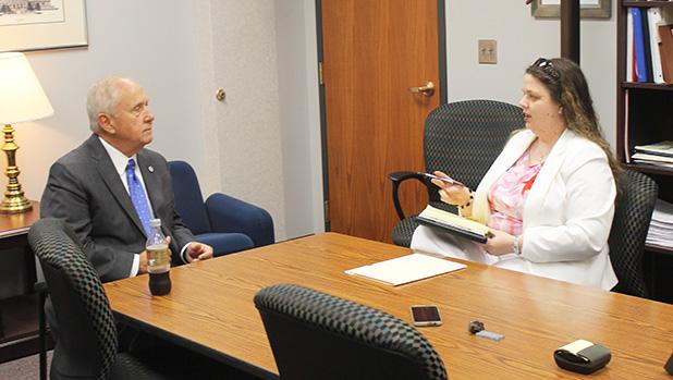 Tennessee DCS Commissioner Jim Henry spoke to Bulletin-Times’ reporter Amelia Monroe Carlson regarding the concerns employees have about retaliation, hostile work environment and the recent arrest of a top DCS official