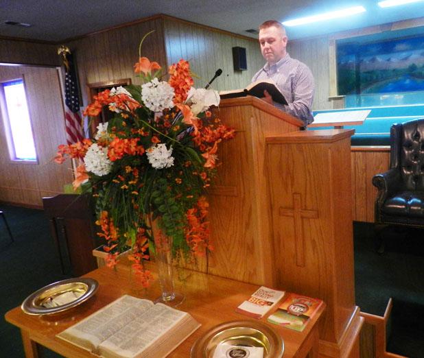 Bro. Robert Buse, New Bethel Baptist Church, was called to preach at an early age but refused to accept it for over ten years. 