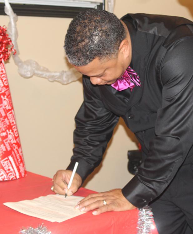 From rejected to respected Manuel Donis successfully completed 11 years of probation and, with the help of attorney Steve Hale, has received his voting rights back. Donis registered to vote during a surprise celebration his church had on Sunday, December 14.