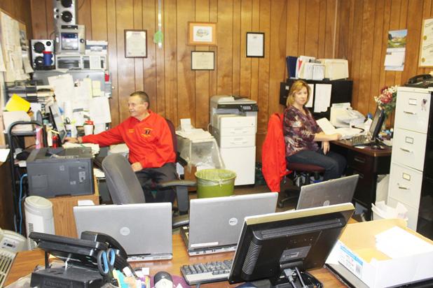 Sain seeks to build new EMS building The administrative office, where all accounts payable and receivable are managed.