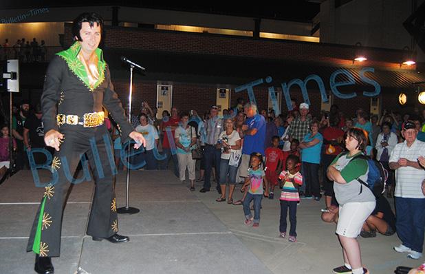 Elvis tribute artist Brian Lee Howell has busy month Brian Lee Howell performs for an enthusiastic crowd after the Jackson Generals game on Saturday, August 15