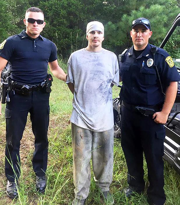 They Ran, But They Couldn’t Hide Officer Chris Williams, Inman, and Officer Craig Collins.