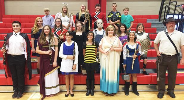 FA Junior High Band holds Halloween concert Article Image Alt Text
