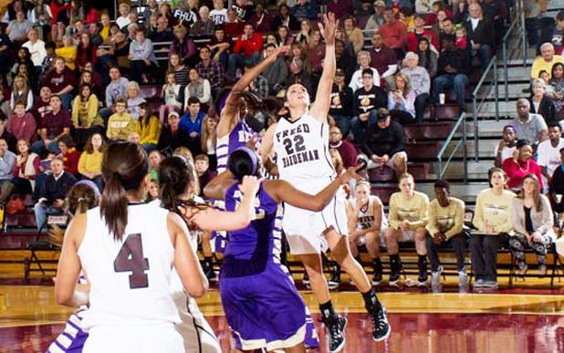 FHU Busenlehner paces five in double-figures in Lady Lion win Article Image Alt Text