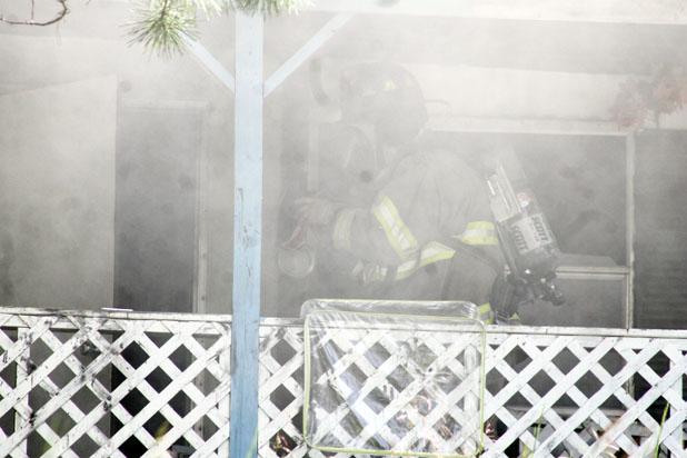 Bolivar firefighters worked to extinguish a fire at 165 Knepp Road on Monday, September 8, after being called to the scene. According to investigators, the home suffered more smoke damage than fire damage. 