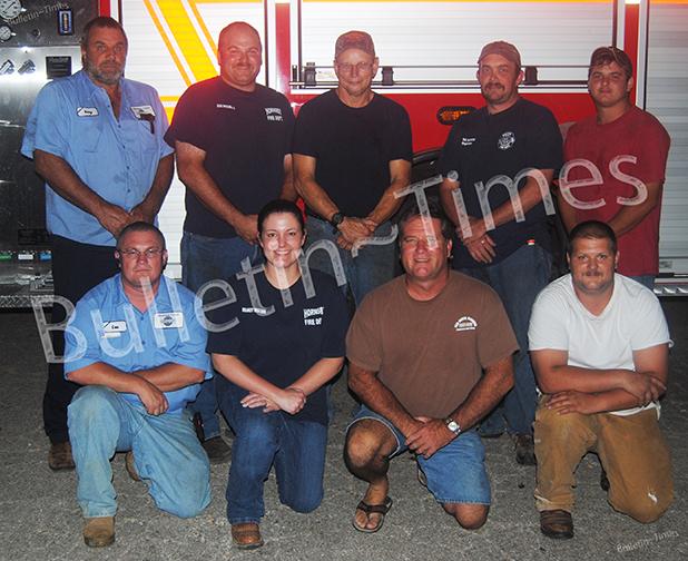 Hornsby Fire Department raises money Hornsby Fire Department: Front row (l-r) Lee Marek (Asst. Chief), Brandy Wiggins (Engineer), Kim Nuckolls (firefighter) Charles Thompson (firefighter. Back row (l-r) Gary Wiggins (Chief), Gary Wiggins II (Captain), Terry Parchman (Lieutenant), Eric Seaton (training officer), and John Tillman (firefighter). Not Pictured Curtis Vandiver (Fire Commissioner) Billy Ervin (firefighter), James Tosh (firefighter), Dana Knight (firefighter), Jimmy Howell (Firefighter).