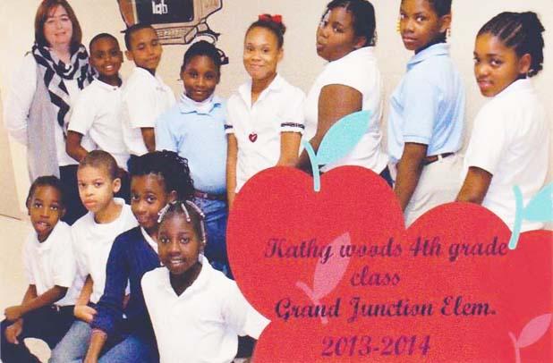 GJES send care packages to local soldier Kathy Woods fourth grade class at Grand Junction Elementary put together care packages to one of Woods former students.