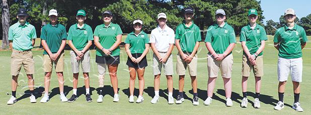Bolivar Golf Starts Youth Movement Photo left to right: Kaden Jones, Mikey Antonucci, Gunnar Barnes, Sydni Aylor, Kendall Adkins, Clay Strope, Tucker Parker, Tyler Pierce, Clay Spain, and Clay Morales.