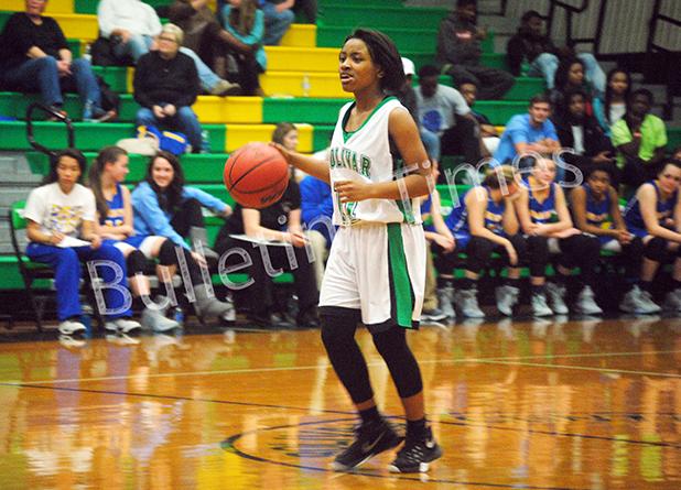 Bolivar gets a pair of wins on ladies night Hailey Hardaway handles the ball for Bolivar during their win over McNairy Central.