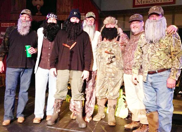 36 Years Of Hardeman County Hee Haw Chapter 34 2 of 2 Pictured (l-r) as The Robertsons: Johnny Weems, Josh Pulse, Mark Gilliam, William Weems, Stacy “Moose” Swift, Glenn “Bubbie” Yarbrough & Boyette Denton
