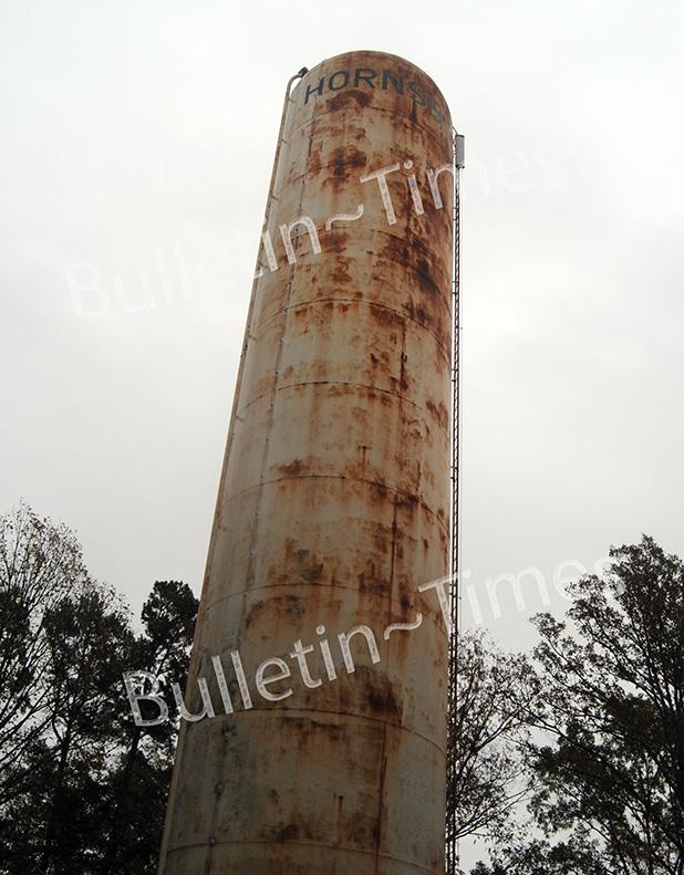 Hornsby to raise water rates 24 percent The Hornsby water tower is in need of repair