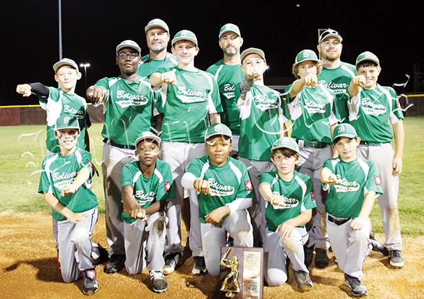 Bolivar All-Stars Rule Horn Lake Again Finalists in the tournament received rings for their efforts. Bolivar shows off their gold rings after the game. Front row, right to left: Chase Vaughan, Andy Woods, Isaiah Robinson, Jamarion Anderson, Walker Gilliam. Back row: Mikey Antonucci, Josiah Clark, Carson Howell, Tyler Rice, Ky’Juan Fentress, Hunter Wilson. Coaches: Mark Gilliam, Josh Clark, Jason Howell.