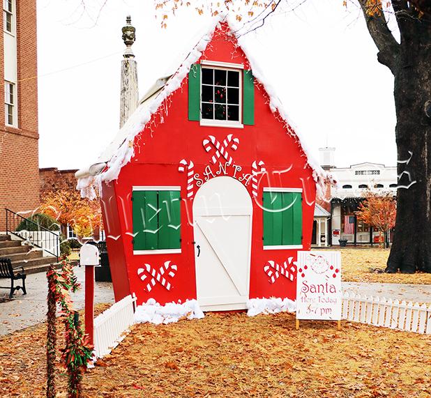 It’s Beginning to Look a Lot Like... Santa’s house, which has been on the Hardeman County Courthouse Square for years, will move to Santa’s Village on Jackson Street in Bolivar in the newly-created Santa’s Village. See the back page for more details.