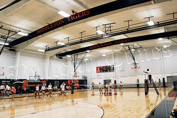 Middleton Opens New Gym with a Win Photo by Paul Steinsultz.