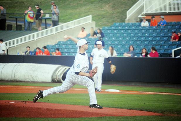 Generals go 3-2 in home stand against Biloxi Jake Zokan pitches for Jackson during their game against Biloxi on Thursday.