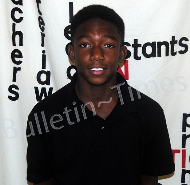 Student and staff member of the week Jeffery Norment Jr.