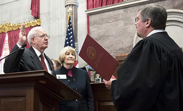 Jamie Jenkins (R–Somerville) took the oath of office and was officially sworn into the Tennessee House of Representatives.