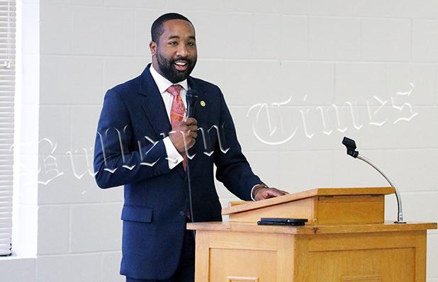 The City of Bolivar passed their 2021-2022 budget on the first reading June 14, promising raises for employees but did not propose a tax increase. See A7 for details. Photo: Bolivar Mayor Julian McTizic hosted a prayer breakfast on June 16.