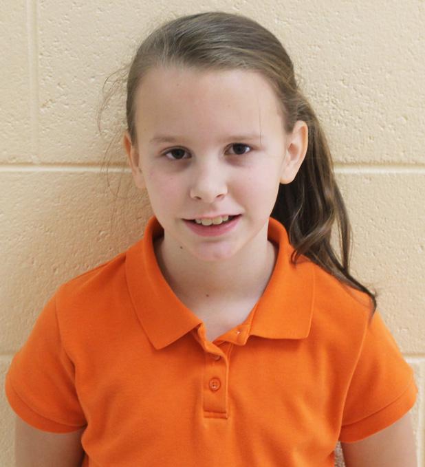 Student and teacher of the Week Kayla Tigner