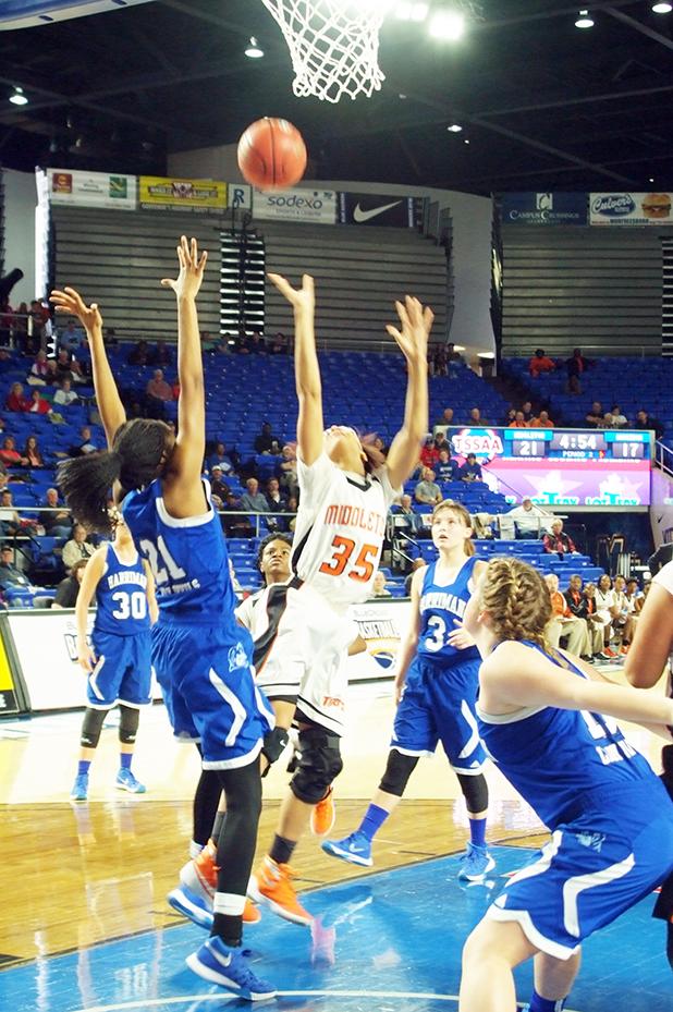 Middleton ladies fall short Photo courtesy of the County Journal