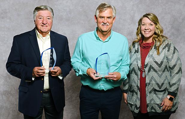 New Middleton Gymnasium Recognized by TSBA Photo left to right: Jerry Hartsfield, TLM AIA Architect, Bobby Henderson, Jr. - Chairman, Hardeman County School Board, and Ginger French, TLM AIA, LEED AP BP BD+C, Vice President