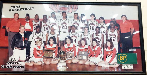 Middleton High School will host and honor the 1992 Middleton High School Boys State Championship team (see photo above) during their contest against Trinity Christian on Friday, January 20.