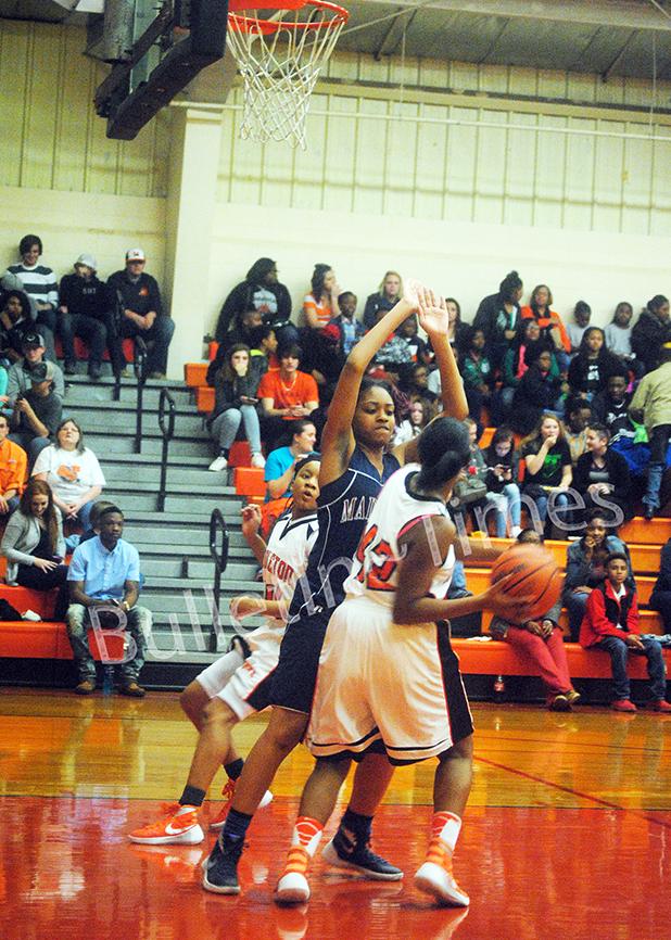 Keonia Smith goes for a layup during Middleton’s win over Madison.