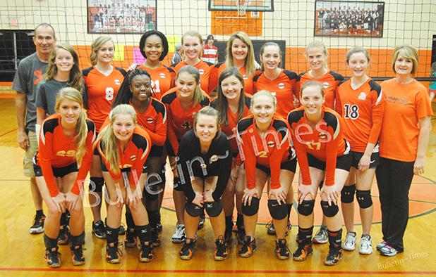 Middleton headed back to state The 2015 Lady Tigers volleyball team, ready for Murfreesboro.