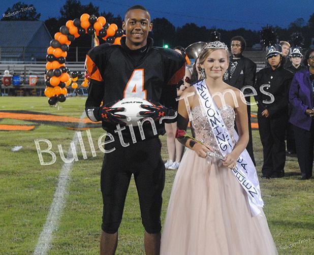 Middleton Celebrates Homecoming and Senior Night Jonathan Howser (Mr. Football) Starla Phelps (Homecoming Queen and Football Sweetheart)
