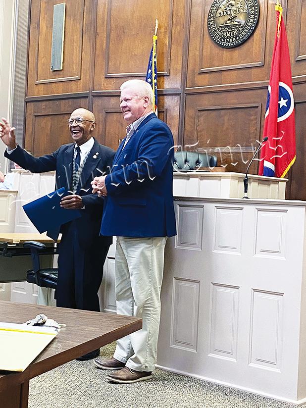 Nelson Honored by Commission