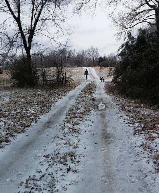 The winter weather photo of the week, as voted on by our Facebook fans, is this photo submitted by April Pulliam. 