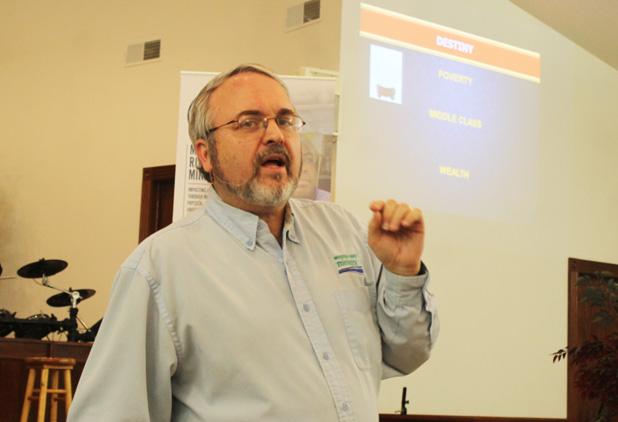 Dixie Hills Baptist Church hosted a Poverty Worldview Conference, in which Tennessee Baptist Convention missionary Randy Pool explained how to understand and effectively reach those living in poverty.