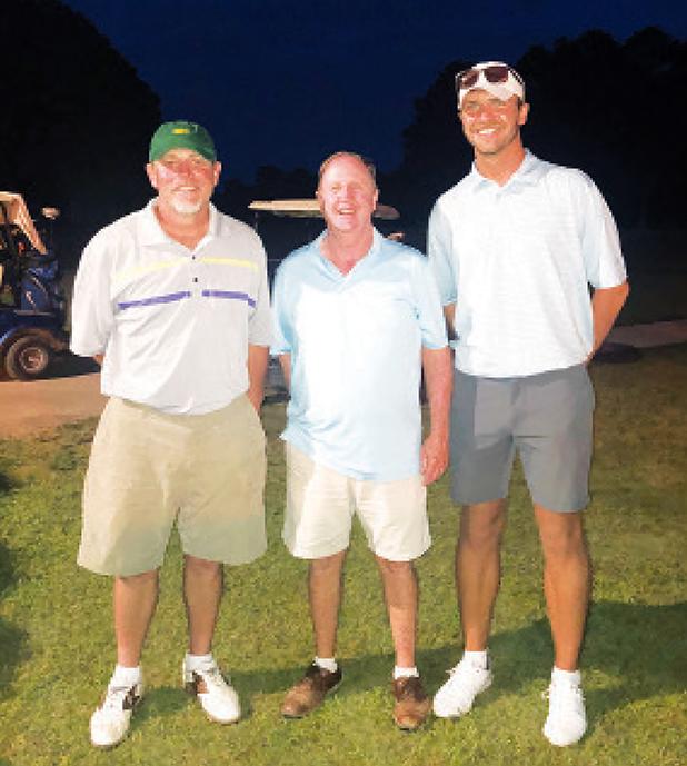 32-Under Wins Hatchie Spirits Tournament Hessing, Kessler, and Sain. Photo courtesy of Dylan Hill.