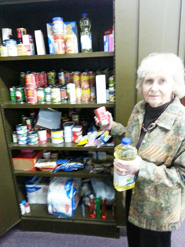 Shirley Hornsby is the Chairperson of the Food Pantry Committee at Middleton United Methodist Church.         