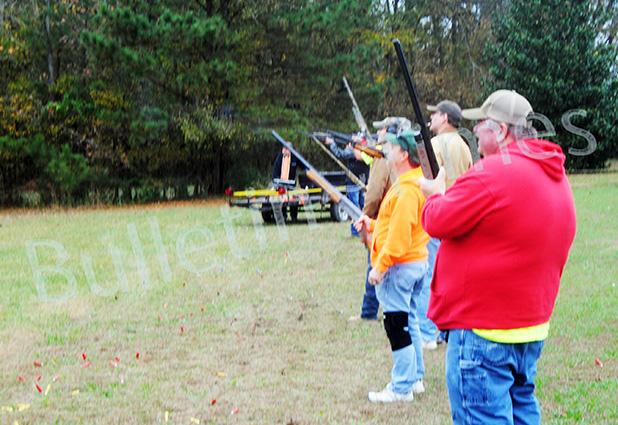 Rescue Squad holds skeet shoot fundraiser Members of the Hardeman County Rescue Squad raise money by shooting skeet.