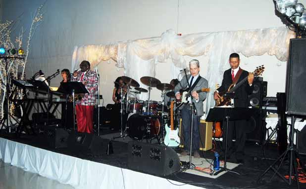 The ninth annual Snowflake Ball a success Magi was once again the featured performer at the event held February 7.